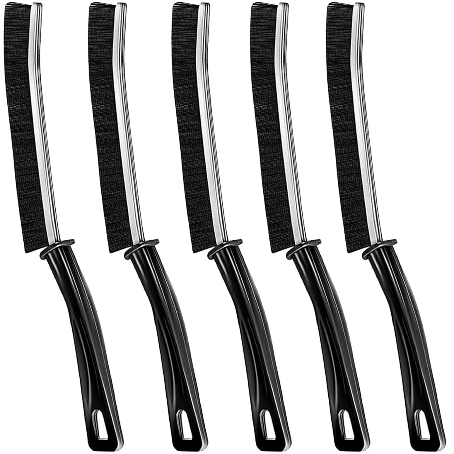 5 Pcs Gap Cleaning Brush Set - Multifunctional Bathroom & Kitchen Crevice Cleaner for Tiles, Grout, and Dead Corners - Ideal for Home, Office, and Outdoor Use
