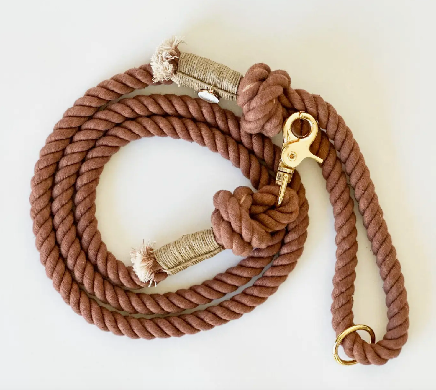 **Furlou Durable Rope Dog Leash - Strong & Adjustable Pet Walking Lead for Small Medium Large Dogs - Perfect for Outdoor Adventures, Training & Daily Walks**