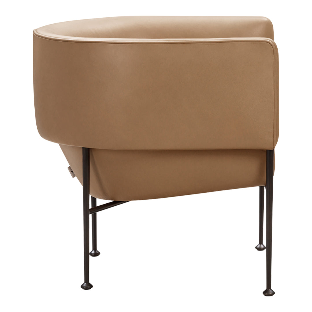 Modern Accent Lounge Chair with Collar Design - Stylish Comfort for Living Room, Bedroom, or Office - Perfect for Relaxing, Reading & Decorating Your Space