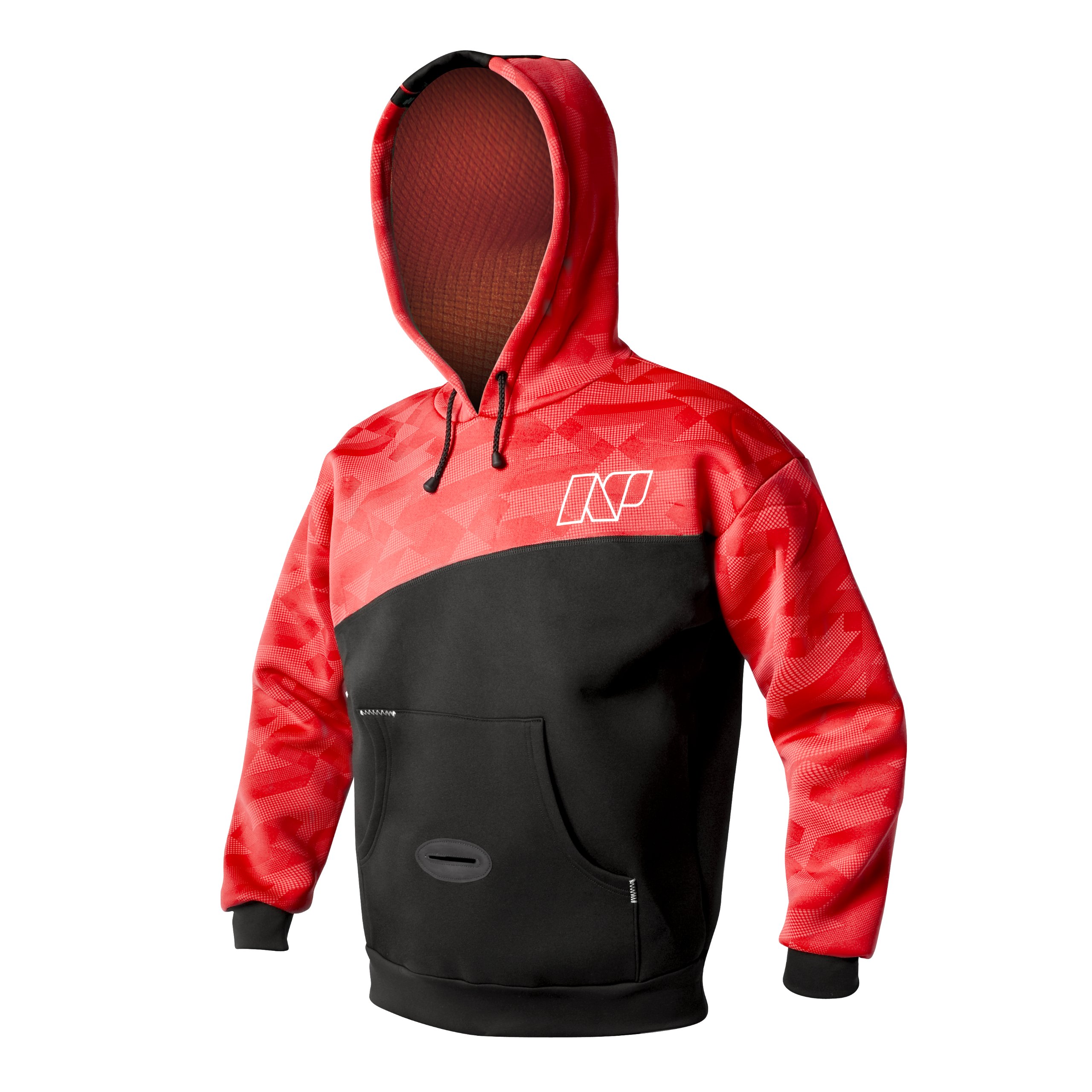 NP Surf 2mm Neoprene Hooded Wetsuit Top - Warm & Flexible for Surfing, Diving & Water Sports | Cold Water Protection for Men & Women