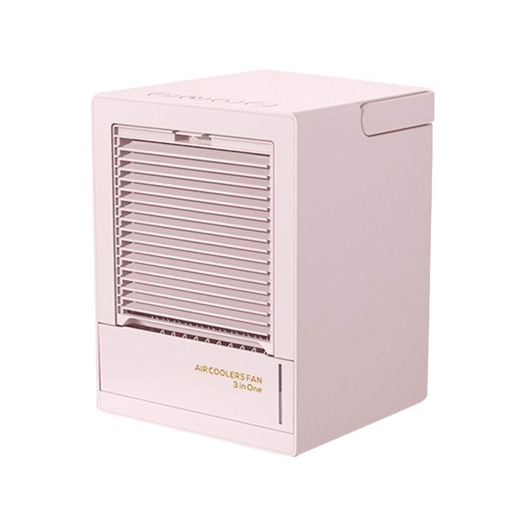 Quiet Portable Mini Air Cooler - USB-Powered Personal Cooling Fan for Home, Office, Car & Travel | Multi-Function Humidifier & Air Conditioner | Perfect for Bedrooms, Living Rooms & Workspaces