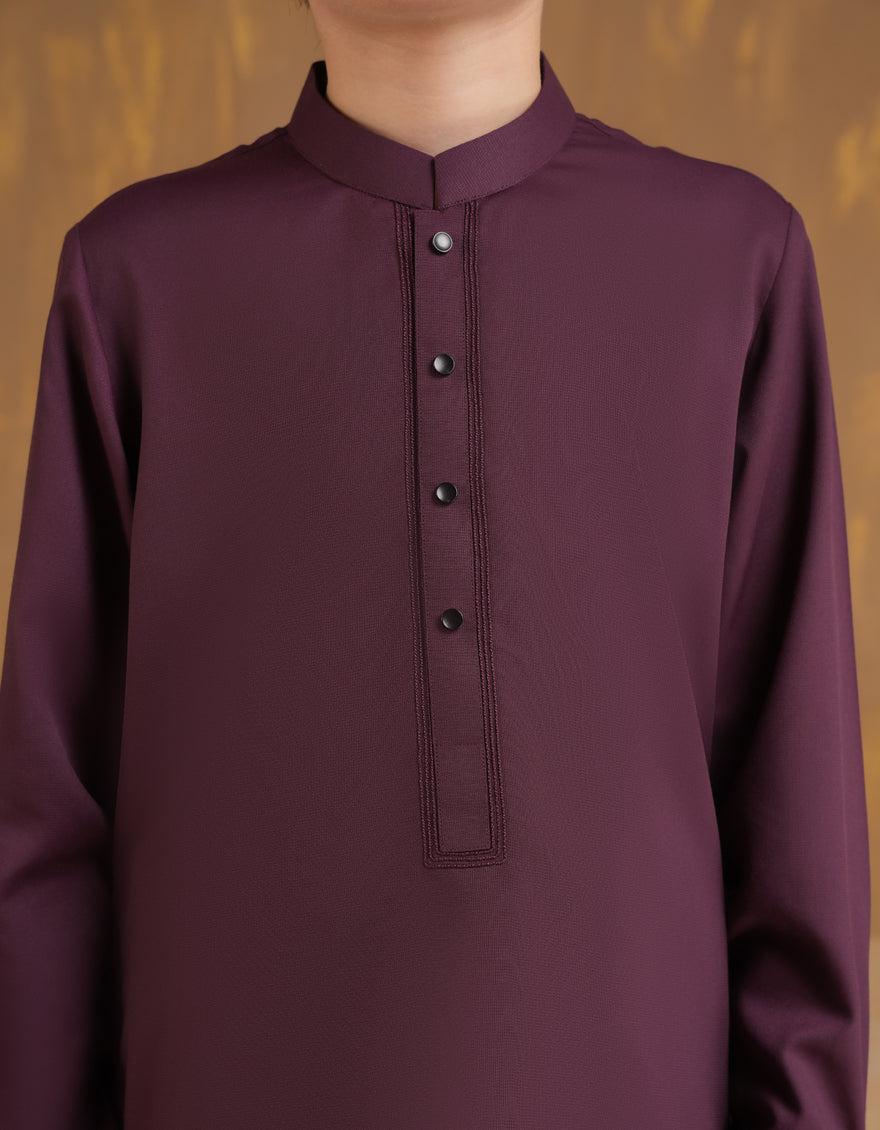 Stylish Blended Red Shalwar Kameez by J. Junaid Jamshed - Perfect for Weddings, Festivals & Special Occasions