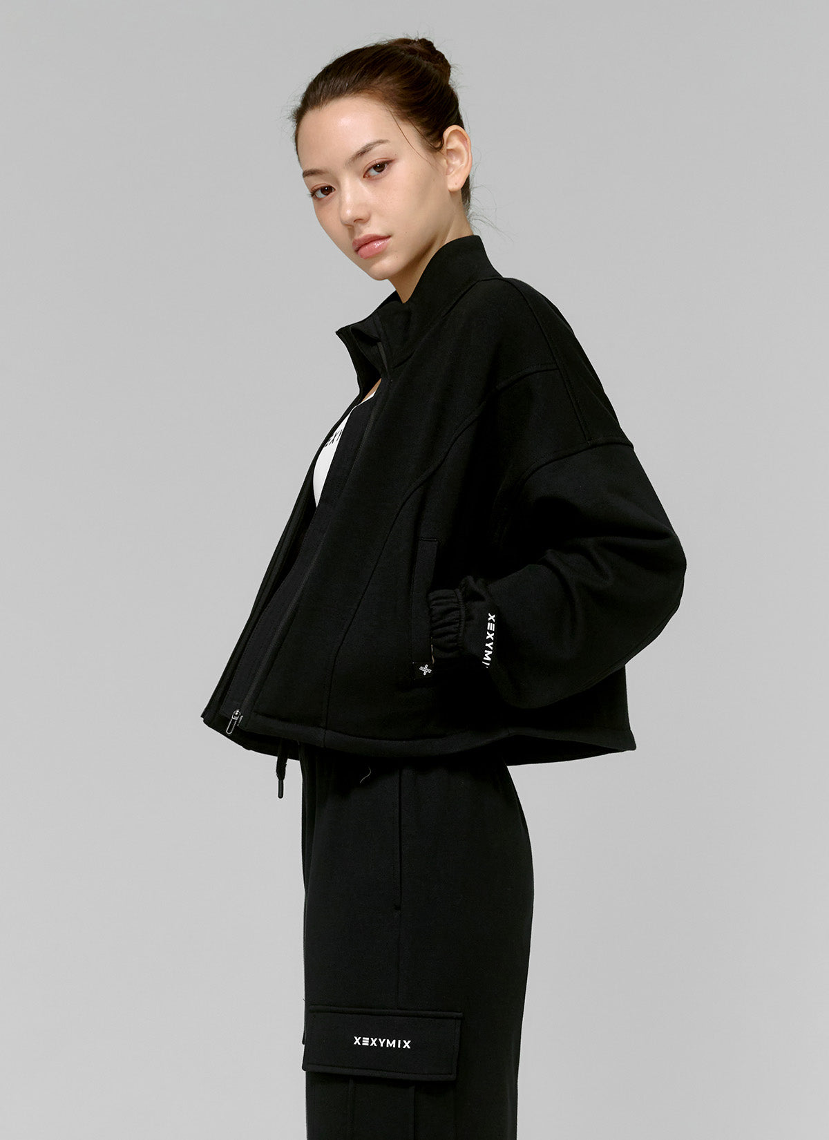 Soft Cotton Fluffy High Neck Zip Up Sweater for Women - Cozy Winter Pullover for Casual Outfits & Outdoor Activities