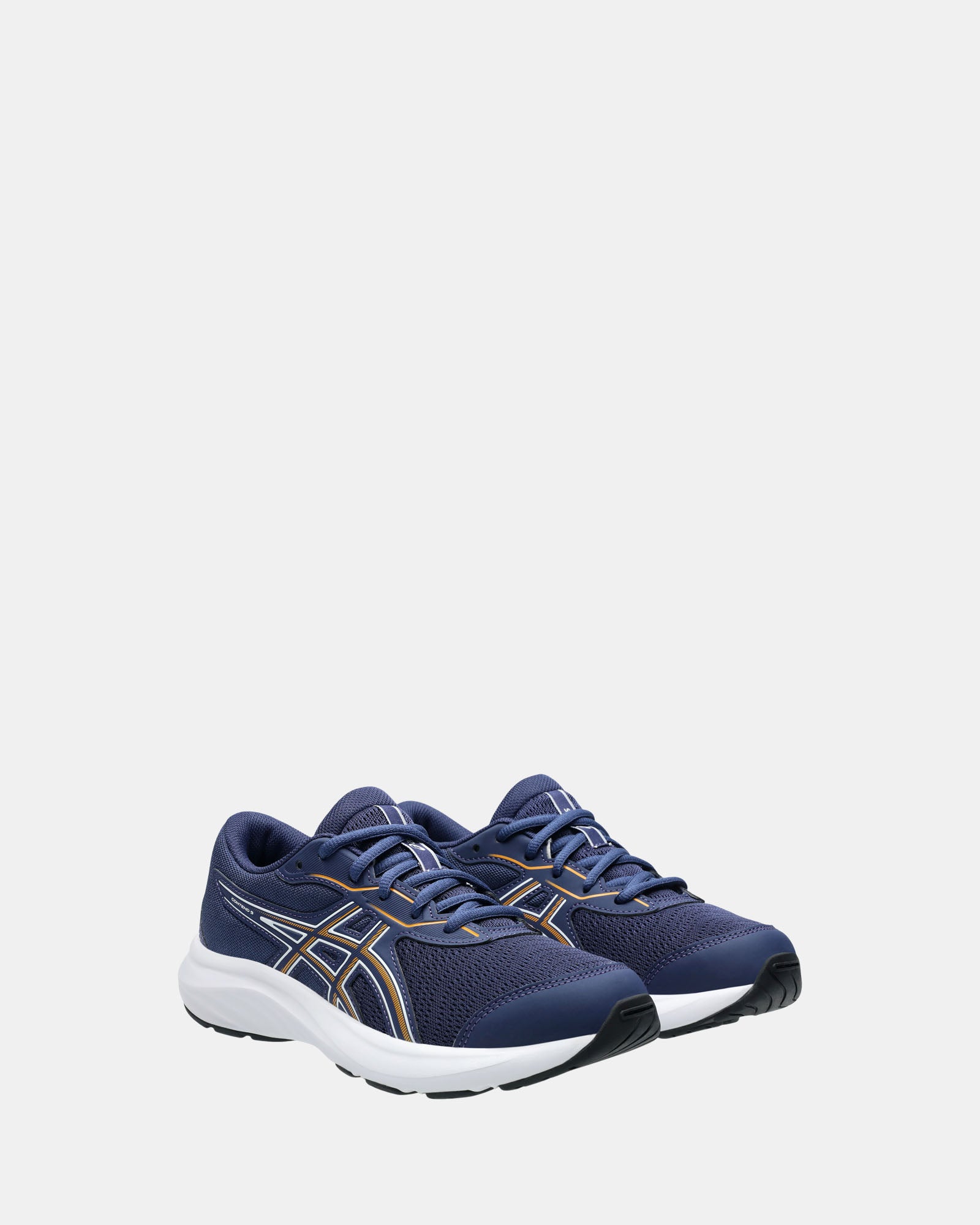 Contend 9 Grade School Sneakers - Indigo Blue & White Athletic Shoes for Kids | Perfect for School, Sports & Everyday Wear