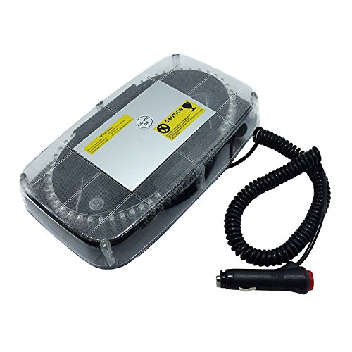 HEHEMM 240 LED Car Roof Strobe Light - Red & Blue Emergency Warning Light Bar, 12V 36W Flashing Hazard Lights for Trucks, Police Vehicles & Emergency Scenes | Durable Automotive Exterior Lighting for Roadside Safety & Night Visibility