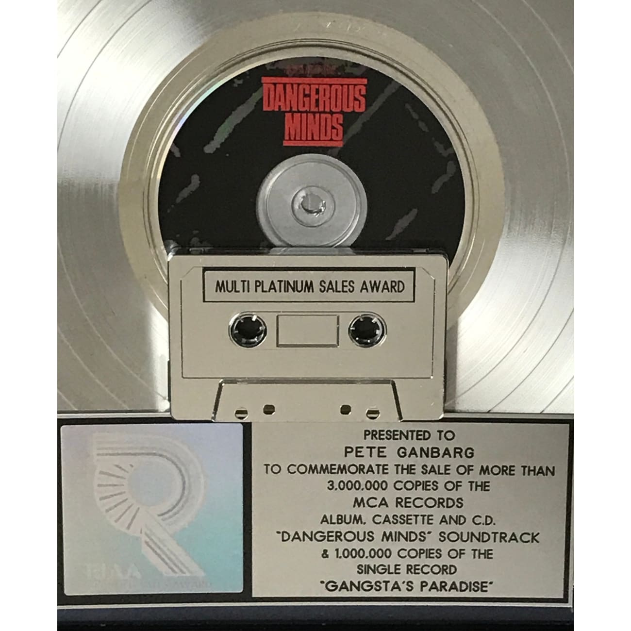 Coolio Gangsta's Paradise & Dangerous Minds Soundtrack Combo - RIAA Award Winning Album | Perfect for 90s Hip-Hop Fans, Movie Soundtrack Collectors & Music Enthusiasts