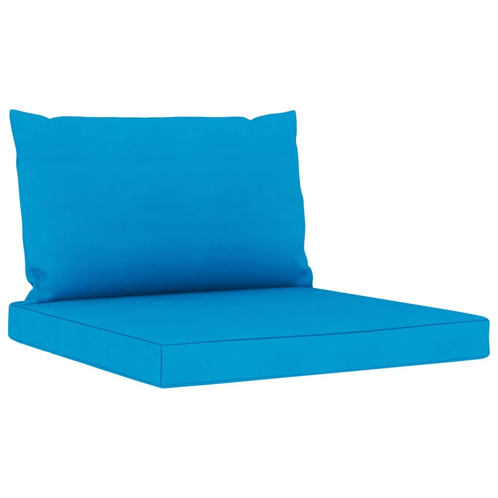 2 Pack Outdoor/Indoor Pallet Sofa Cushions - Waterproof Garden Chair Seat Pads for Patio Furniture, Replacement Cushions for Deck, Balcony & Poolside Lounging (18