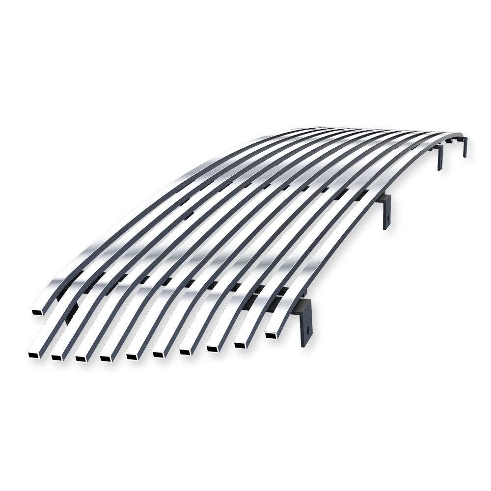 APS Stainless Steel Billet Front Grill Grille Insert for 1999-2002 Toyota Tundra - Chrome SS Main Upper Replacement (S18-A38458T) | Durable Upgrade for Off-Road & Custom Truck Builds