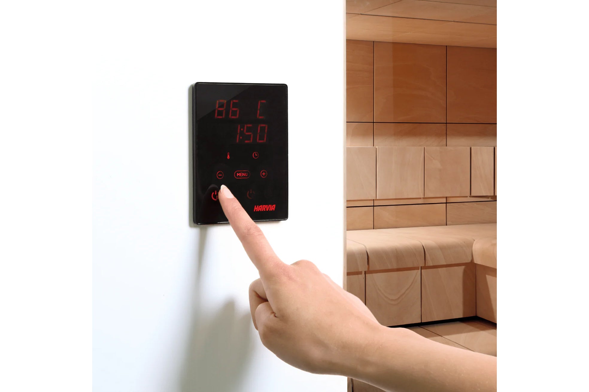 Harvia KIP Electric Sauna Heater with External Controls - Premium Home Spa & Wellness Solution for Relaxation & Detox