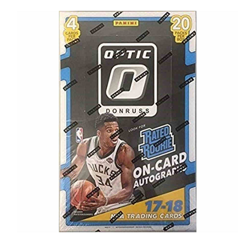 2017-18 Panini Donruss Optic Basketball Retail Box - 36 Packs of NBA Trading Cards - Perfect for Collectors, Investors & Fantasy Sports Fans - Great for Gifts, Trading & Display Collections