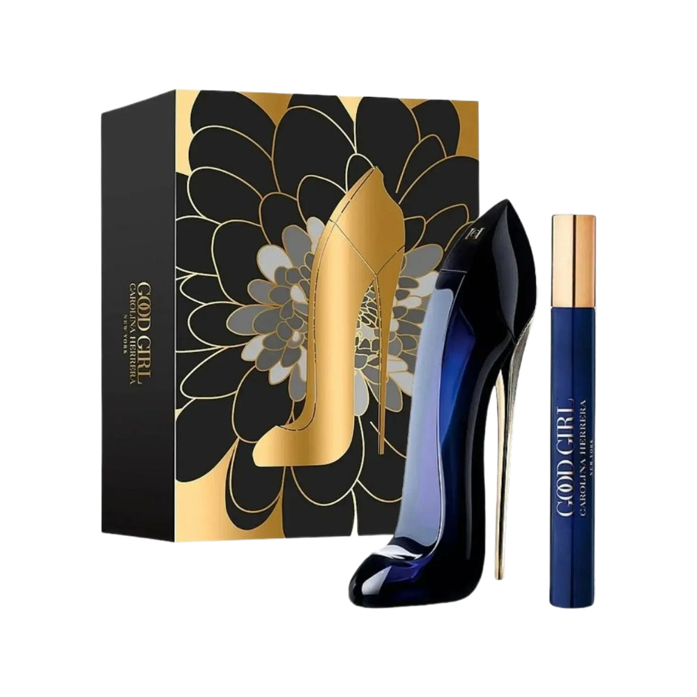 Good Girl Eau De Parfum for Women - 2.7oz/80ml Luxury Perfume Set - Floral Vanilla Scent for Date Night & Special Occasions