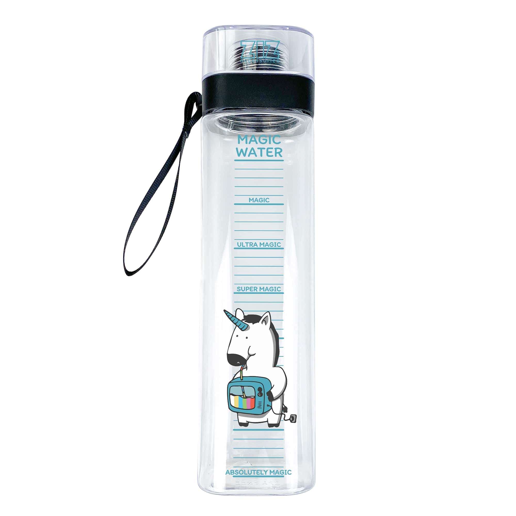 ZIZ 24oz Shockproof Water Bottle - Gym, Travel & Outdoor Use