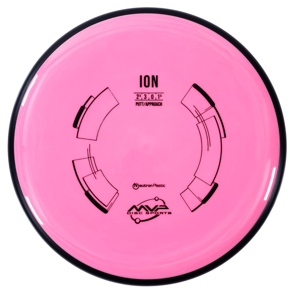 MVP Disc Sports Neutron Ion Disc Golf Putter - Premium Golf Disc for Putting & Approach Shots (Colors Vary) | Perfect for Beginners & Pro Players on the Course