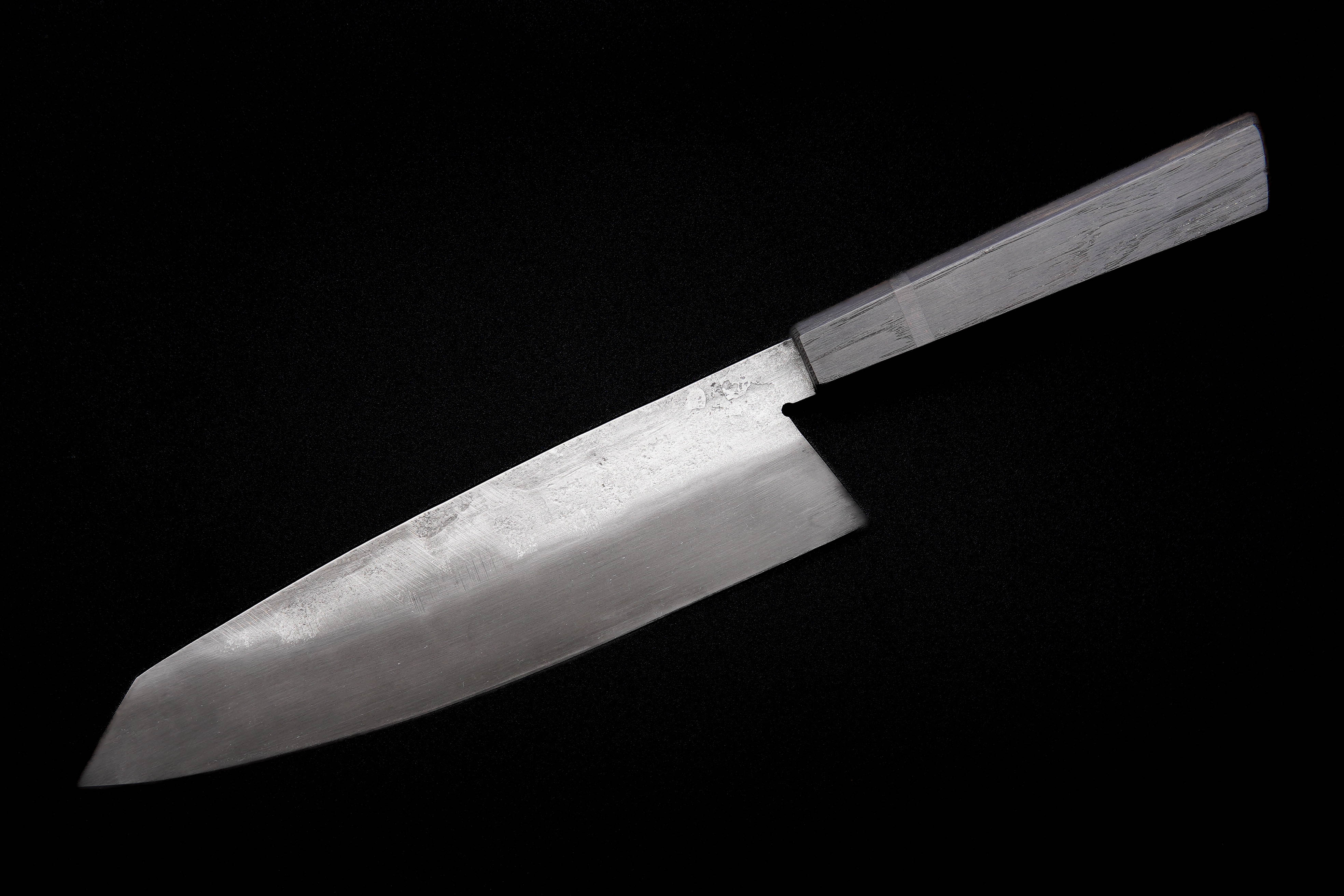 Premium Fudo Forge 210mm Brute de Forge Gyuto Chef Knife - Handcrafted Japanese Kitchen Knife by Erich Orris #1321 - Perfect for Sushi, Meat Cutting & Professional Cooking