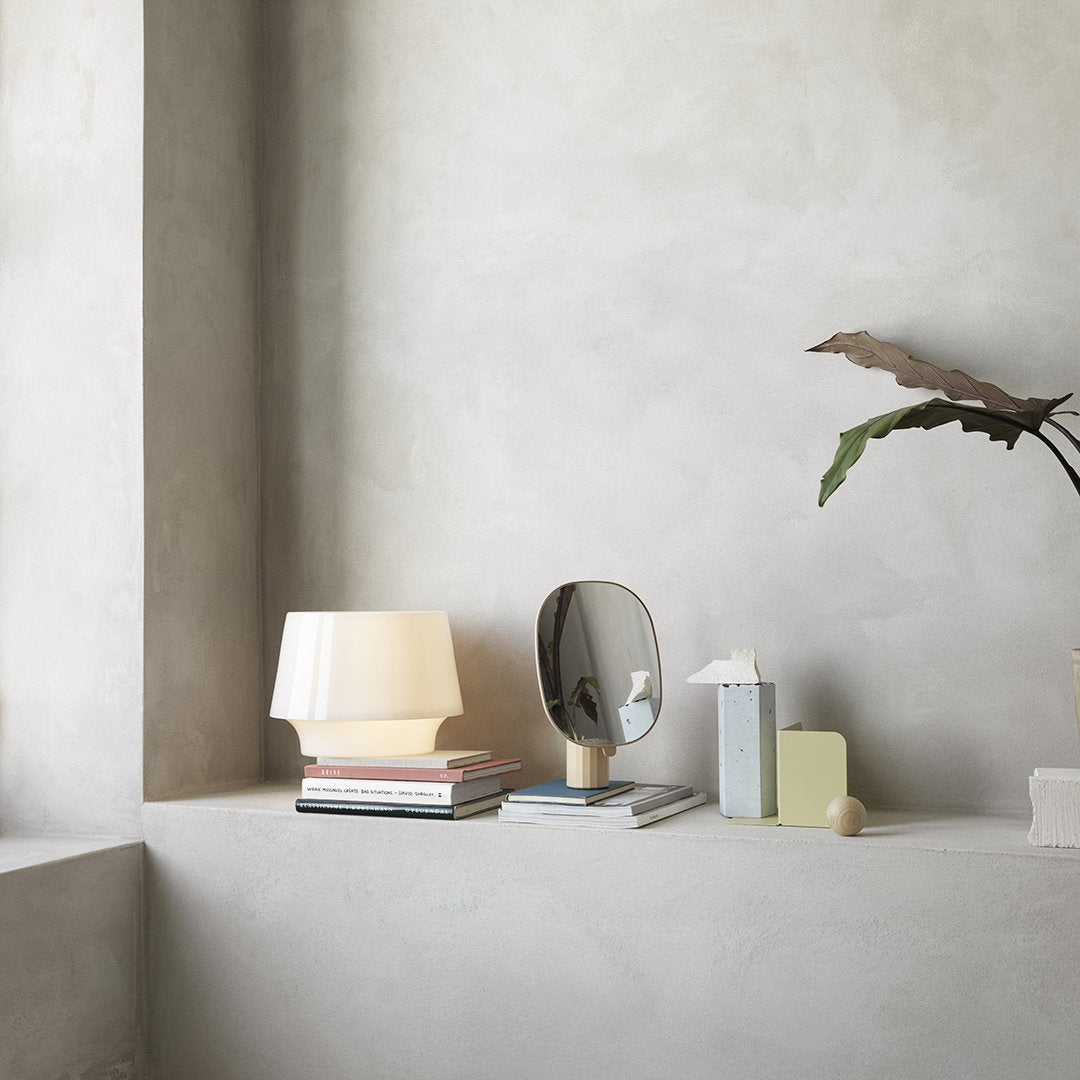 Muuto Compile Bookend by Cecilie Manz - Modern Scandinavian Book Holder for Home & Office Organization - Perfect for Bookshelves, Desks, and Living Room Decor