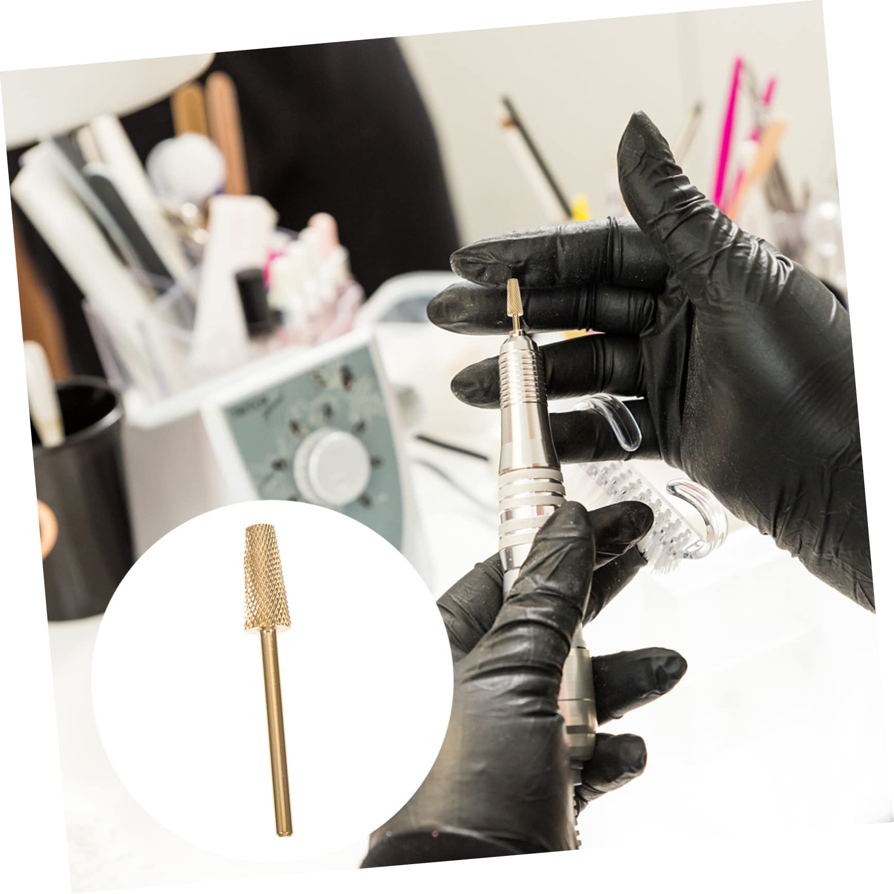 Minkissy Nail Art Grinding Heads - Professional Manicure & Pedicure Grinding Tools for Nail Polishing, Shaping & Design | Perfect for Salon, Home Use & DIY Nail Art Enthusiasts