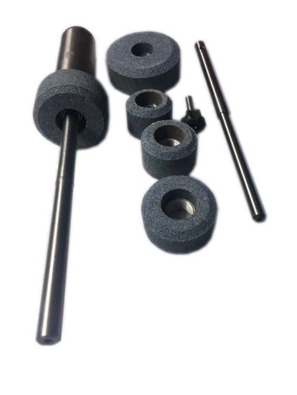 Sioux Valve Seat Grinder Stone Holder with Star Drive - Includes 2 Pilots & 5 Grinding Stones for Precision Engine Valve Repair | Automotive Tool for Mechanics & DIY Car Maintenance