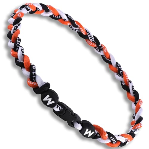 Orange Black White