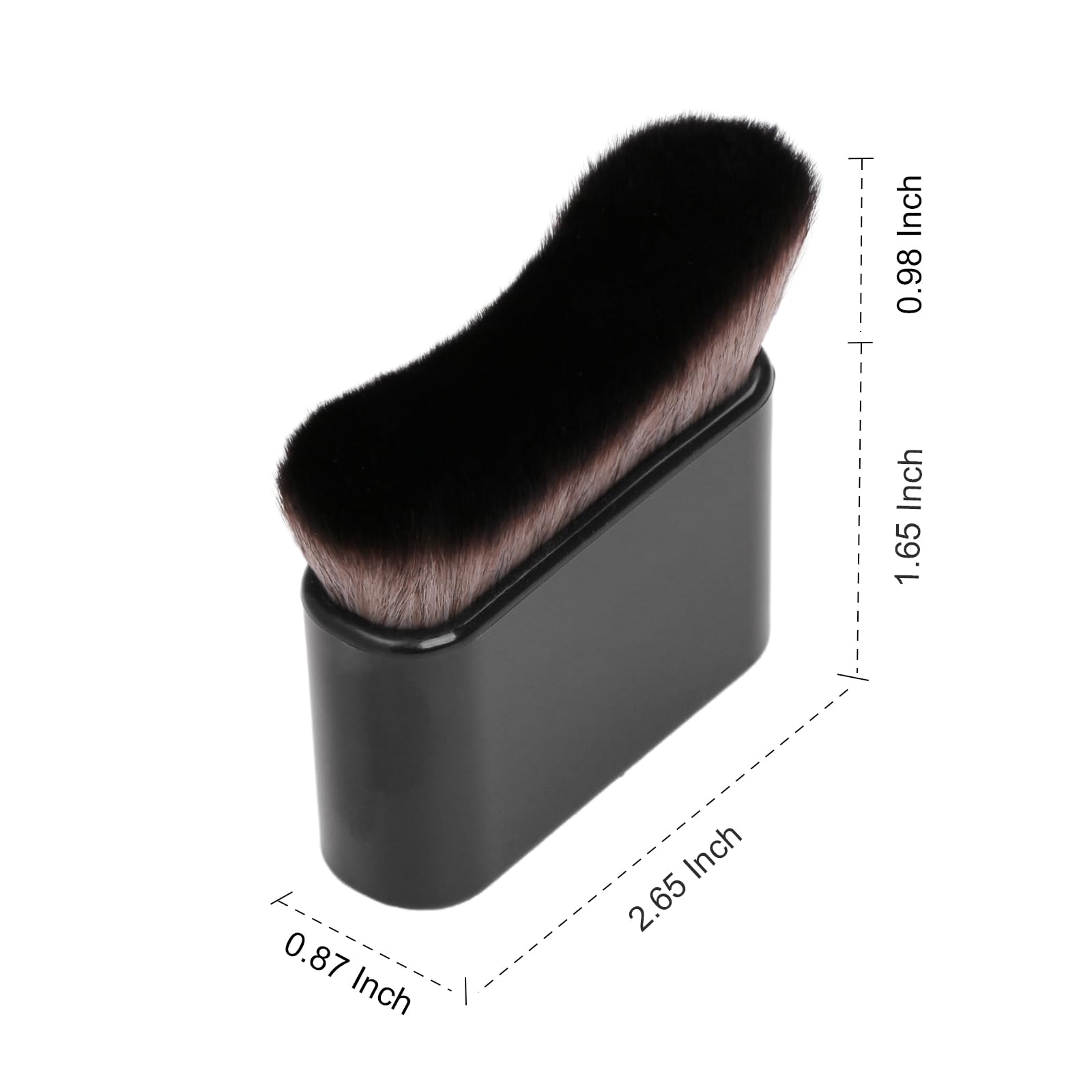 UNIMEIX Kabuki Sunscreen Brush - Self Tanning & Liquid Foundation Applicator for Face & Body - Soft Bristles for Kids & Adults - Perfect for Sun Protection, Makeup & Self Tanner Application