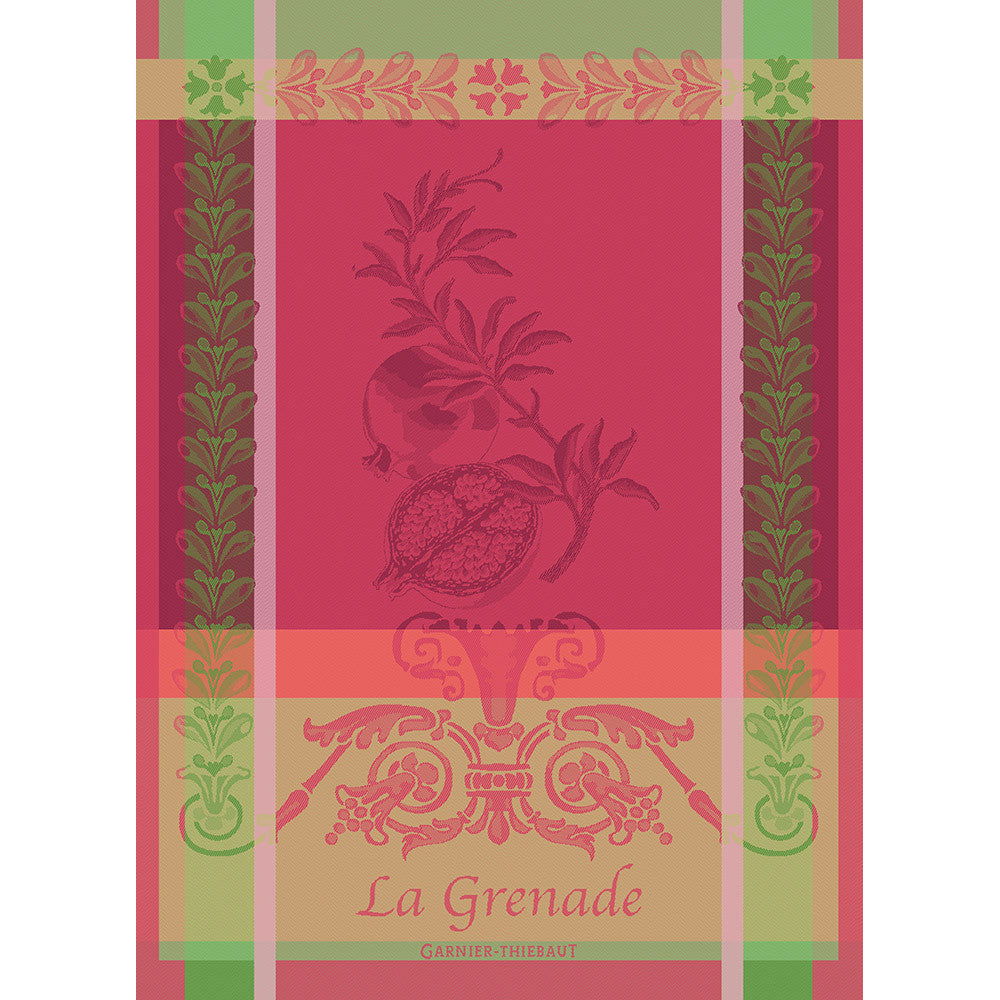 Premium Grenade Rose Print Kitchen Towels - Absorbent & Durable Dish Cloths for Cooking, Cleaning & Decor - Perfect for Home, Restaurant & Gifts