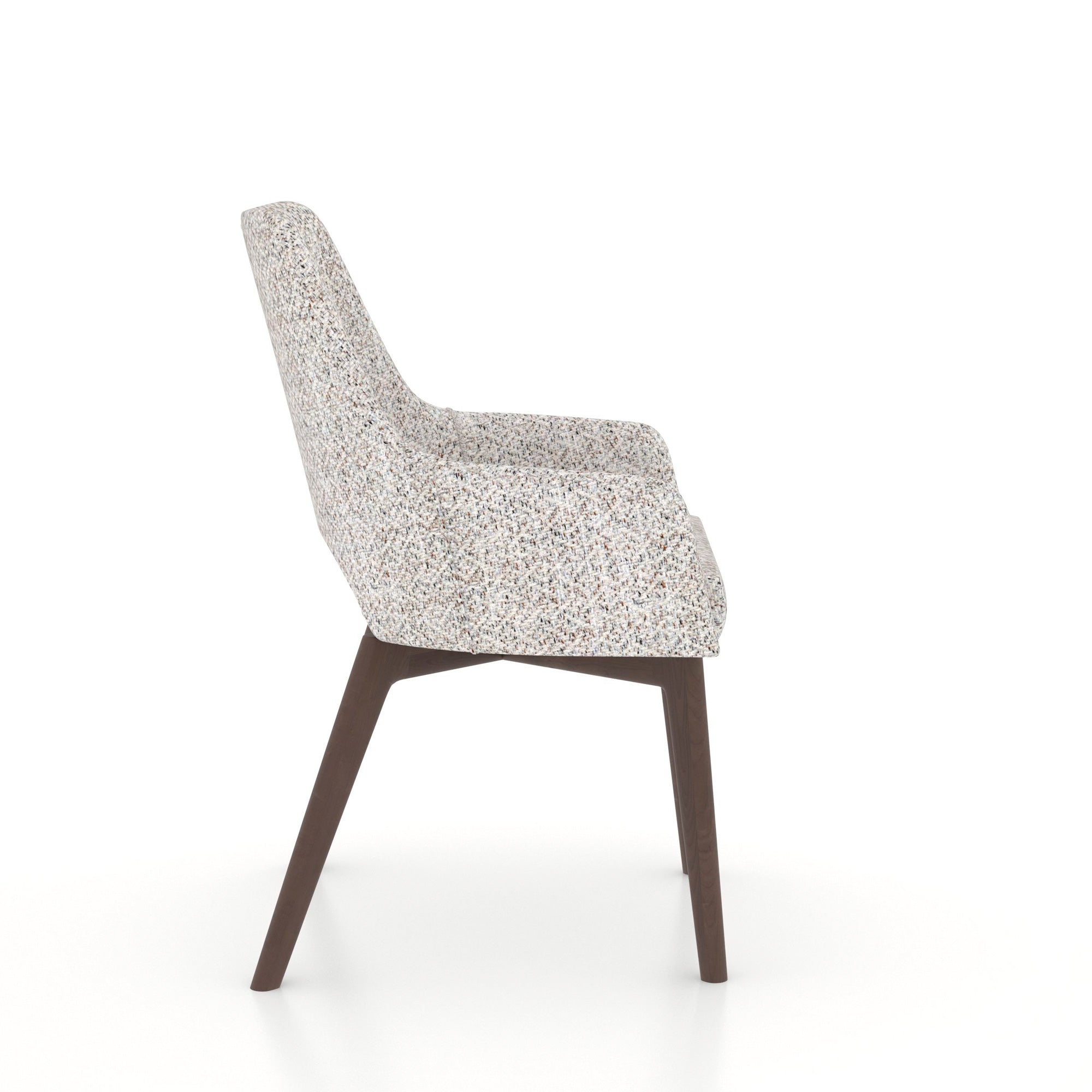 Pletan Upholstered Dining Chair - Modern Comfortable Kitchen Chairs with Padded Seat & Sturdy Metal Legs - Perfect for Dining Room, Kitchen, Restaurant & Home Decor
