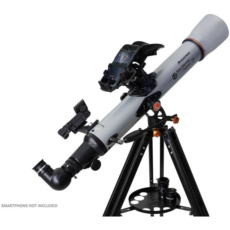 StarSense Explorer LT 80AZ Refractor Telescope with Smartphone App Control | Astronomy Telescope for Beginners | Includes Lens Cleaning Kit | Perfect for Stargazing, Bird Watching & Outdoor Adventures