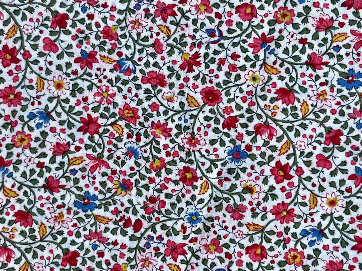 LA Smith 'Katie & Millie' Pink Cotton Tie & Hankie Set - Premium Liberty Fabric - Perfect for Weddings, Bridal Showers & Vintage Fashion Accessories