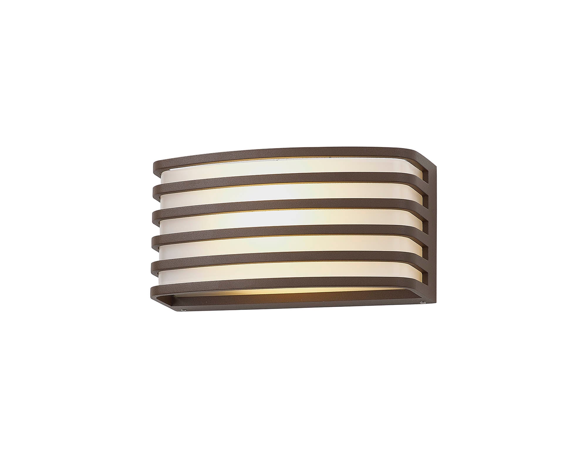 Bilbao Outdoor Wall Light with E27 Socket, IP54 Waterproof, Anthracite/Matt Black/Matt Brown Finish & Opal PC Shade - 2 Years Warranty - Perfect for Patio, Garden, and Porch Lighting