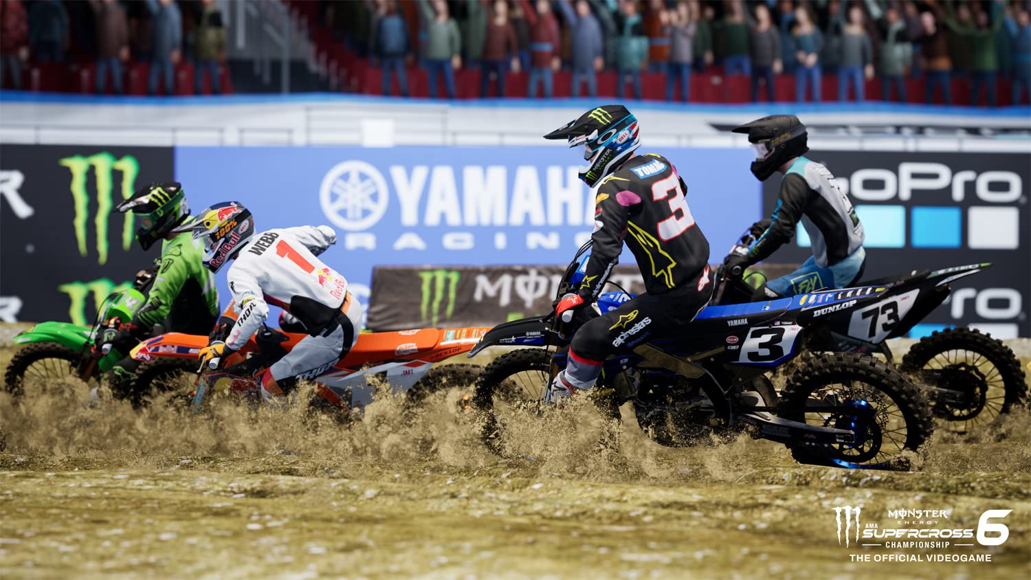 Monster Energy Supercross 6 - Official PS4 Game | High-Octane Motocross Racing | Perfect for Gaming Nights & Esports Competitions