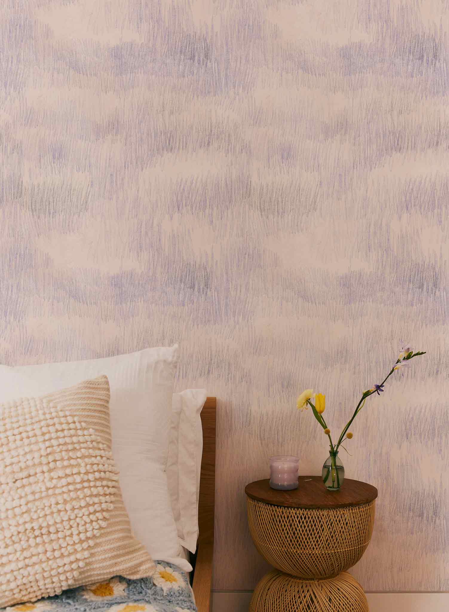 Eco-Friendly Greener Pastures Wallpaper - Sustainable Home Decor for Living Room & Bedroom