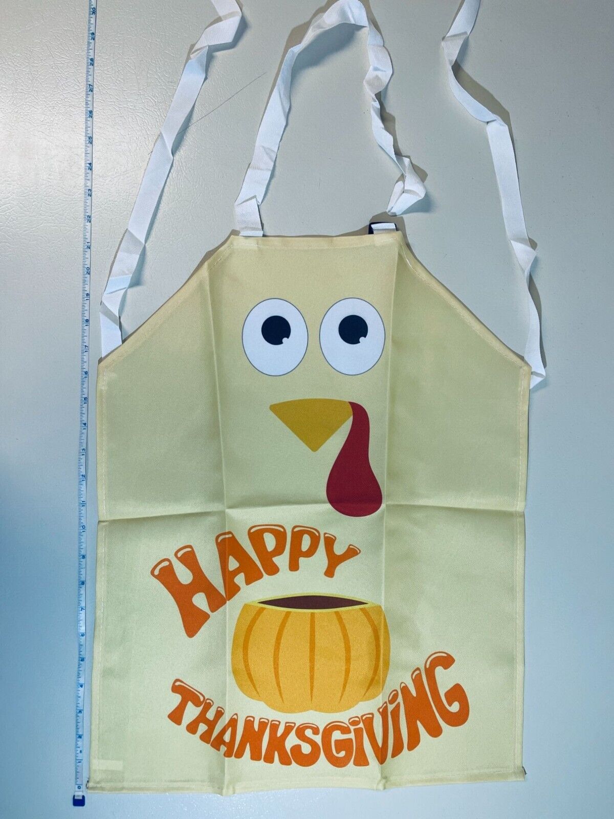 4 Pcs Kids Thanksgiving Turkey Aprons 21x17 - Festive Holiday Kitchen Fun for Cooking, Baking & Crafting - Perfect for Thanksgiving, Christmas & Family Gatherings