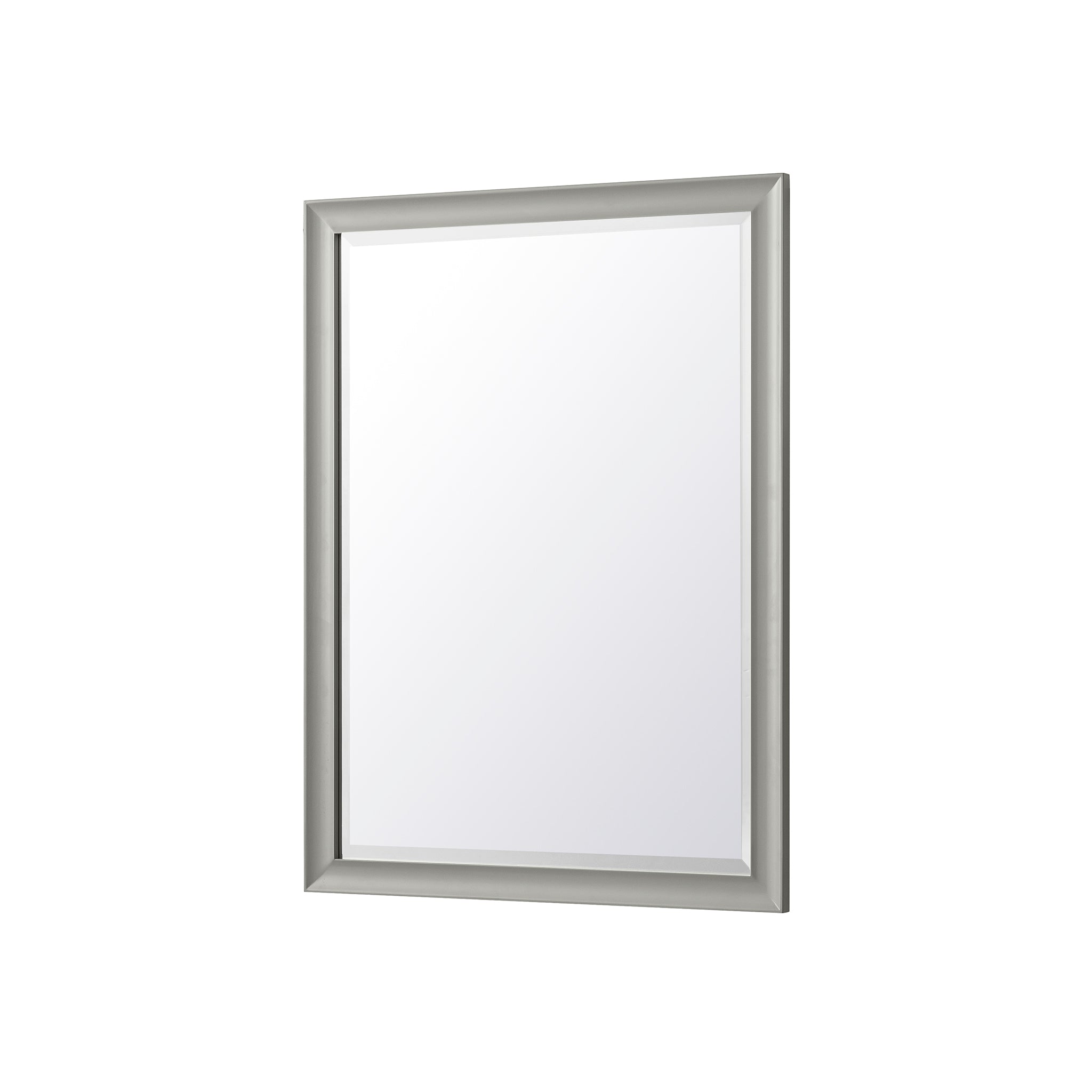 Glenbrooke 30-Inch Wall Mirror in Urban Gray - Modern Framed Bathroom Vanity Mirror for Bedroom, Living Room & Entryway Decor