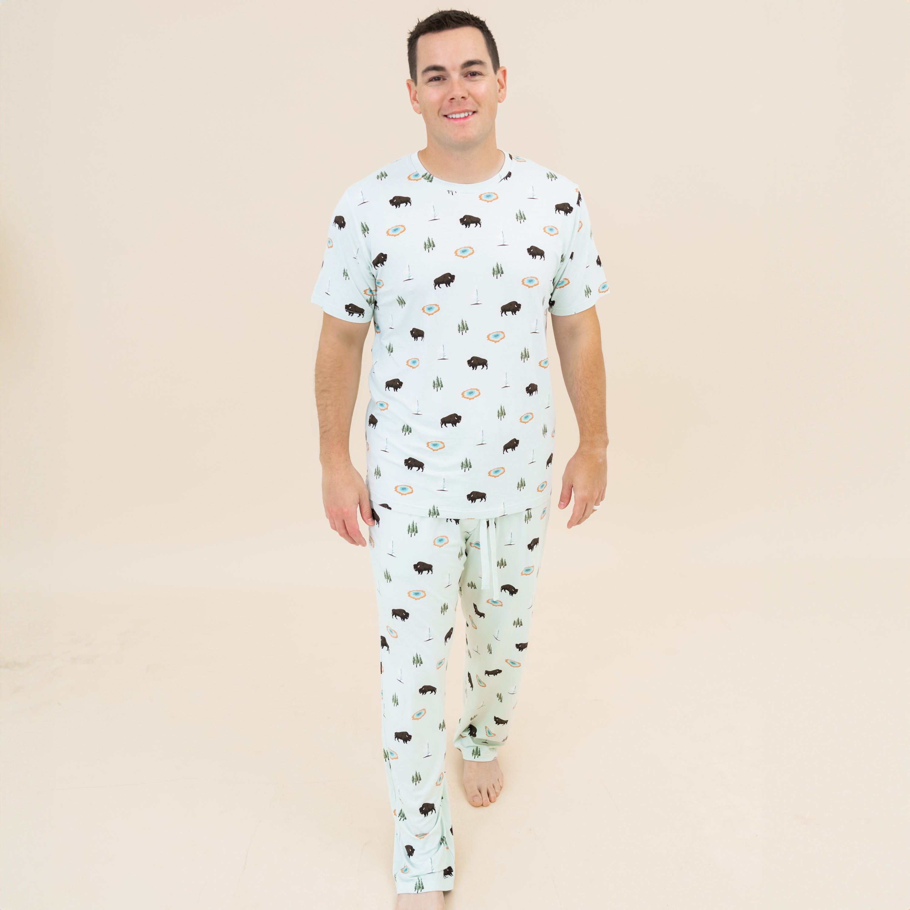 Men's Yellowstone Lounge Pants - Soft & Comfortable Sleepwear for Relaxing at Home - Perfect for Lounging, Sleeping & Casual Wear