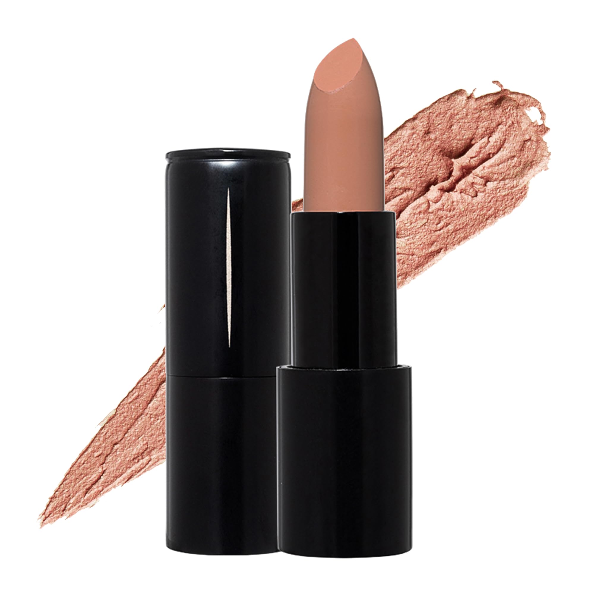 Radiant Professional Advanced Care Lipstick - Ultra Nourishing Matte Lipstick with Vitamin E & UV Protection | Long Lasting Moisturizing Lip Color | Velvet Finish (04 Sandstone - Honey Nude) | Perfect for Daily Wear, Special Occasions & Sun Protection