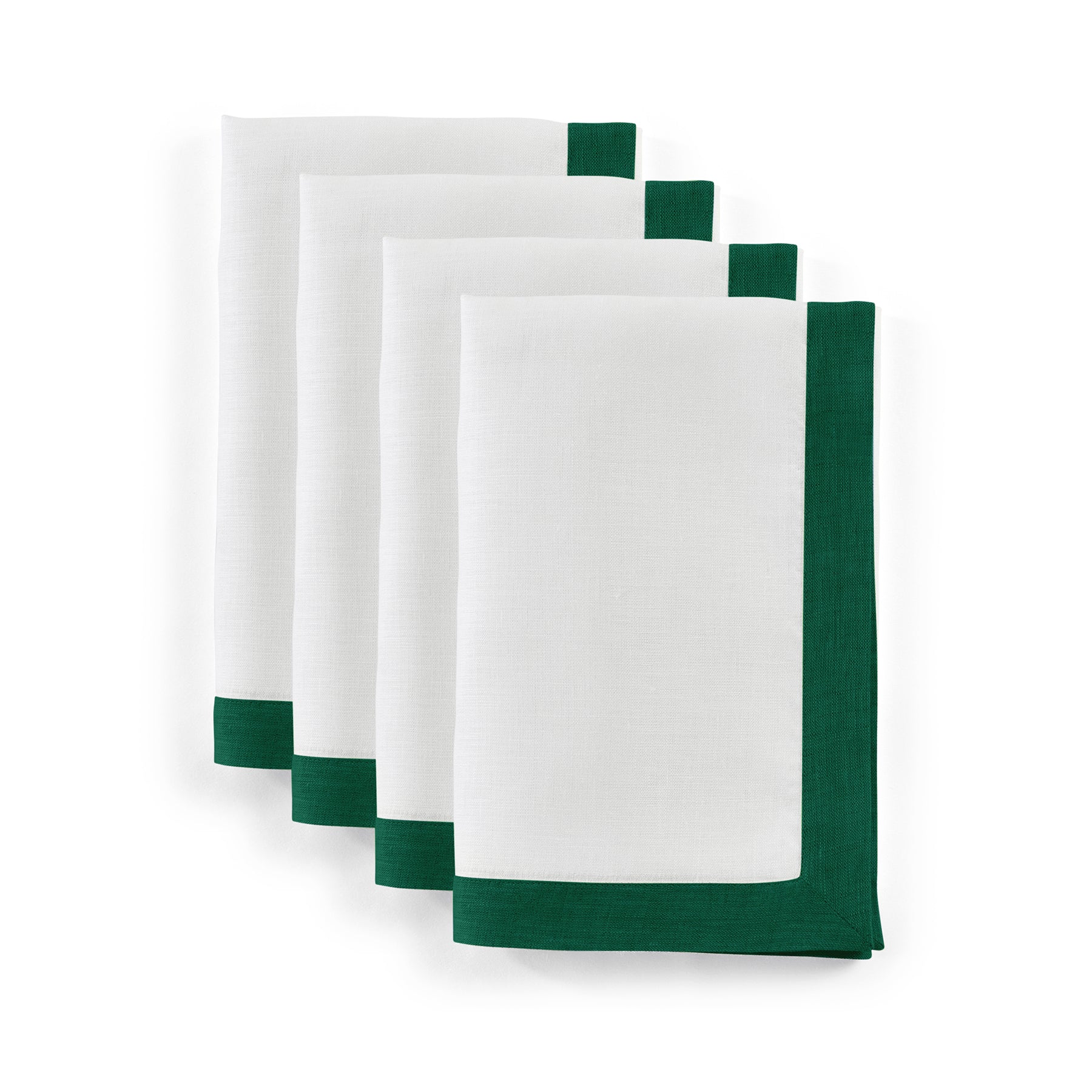Premium Classic Cotton Napkins - Set of 4 for Elegant Dining, Dinner Parties & Home Decor - Soft & Absorbent Table Linens