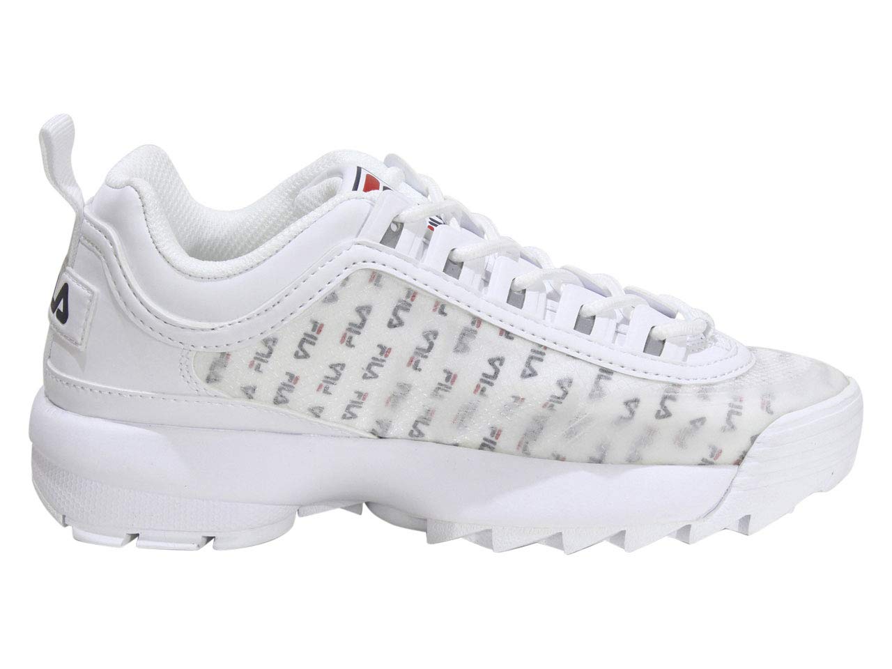 Fila Disruptor II Sneakers - Women's Chunky Platform Shoes with Clear Logos | Fashionable & Comfortable for Casual Wear, Running, and Gym Workouts