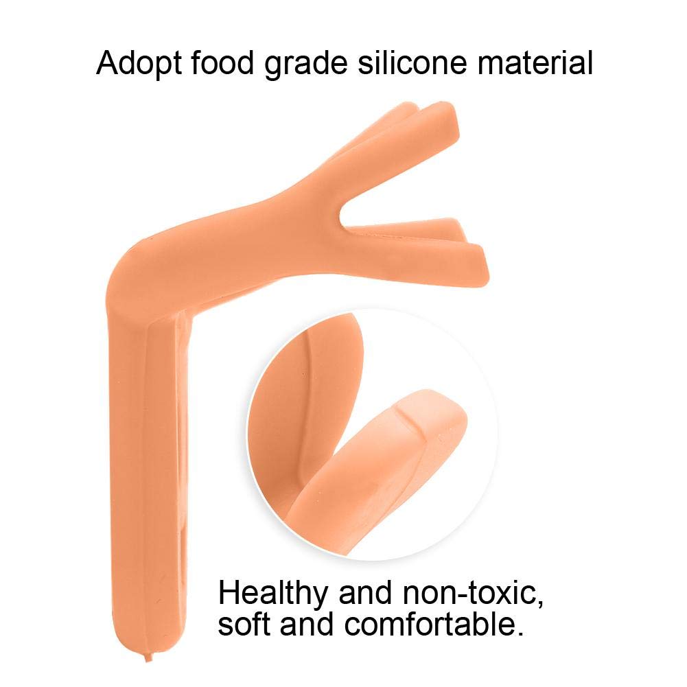 Smile Corrector & Face Trainer - Facial Beauty Device for Lip Tattoo & Mouth Exercise (Orange) | Perfect for Lip Shaping, Smile Training & Cosmetic Enhancement