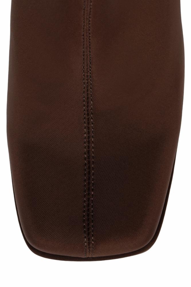 Jeffrey Campbell Women's Arcadia Brown M Leather Boots - Stylish & Comfortable for Fall & Winter Fashion, Outdoor Walking & Casual Wear