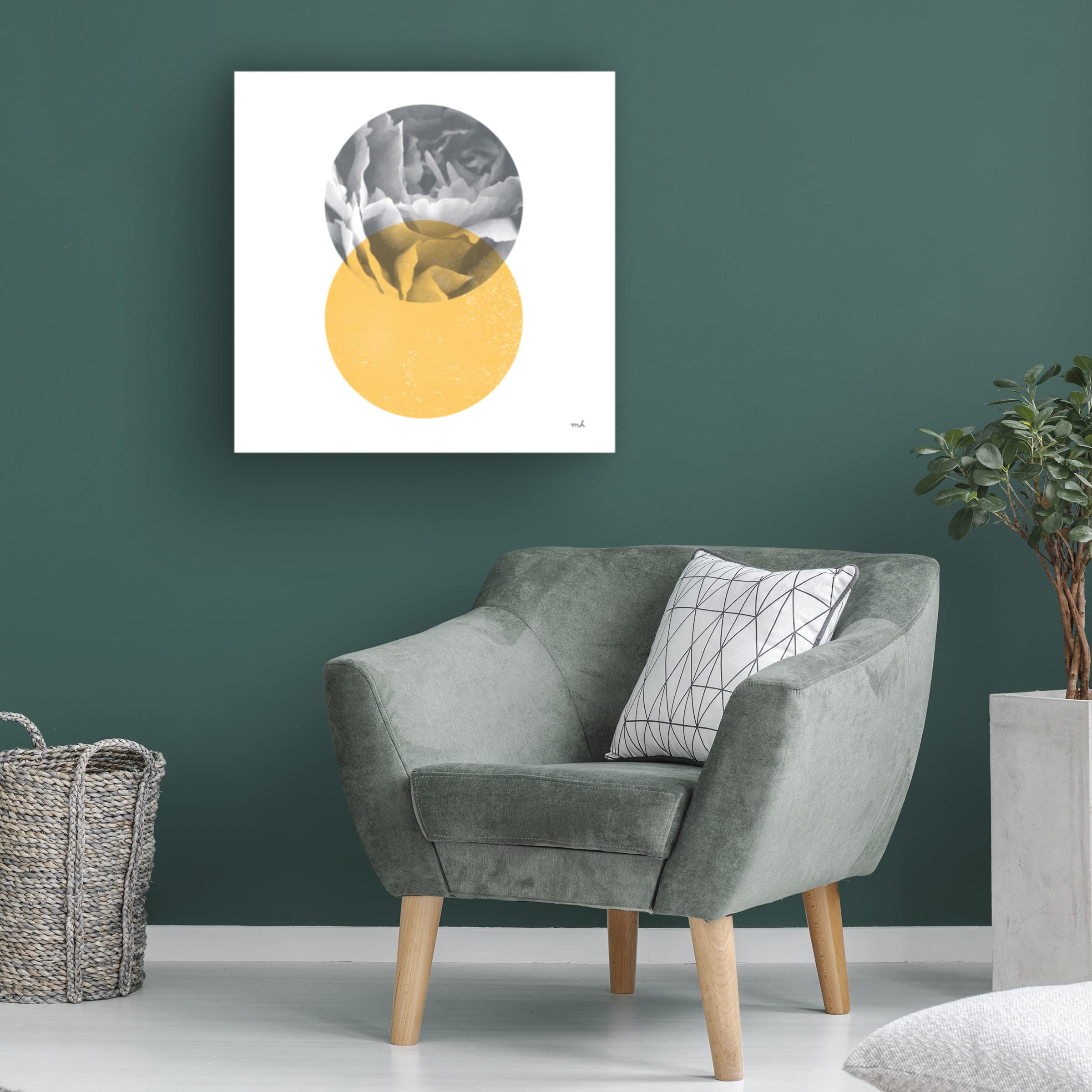 Danhui Nai 'Floursack Nautical XIII' Canvas Wall Art Print - Coastal Beach Decor for Living Room, Bedroom & Office | Trademark Fine Art Collection