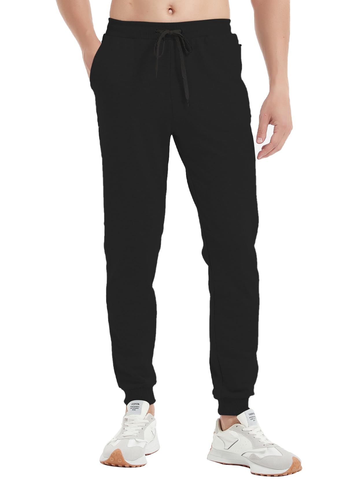 32/34/36/38/40 Inch Inseam Tall Men's Sweatpants - Slim Fit Joggers for Workout & Running | Comfortable Athletic Pants for Tall Men (Gym, Lounge, Casual Wear)