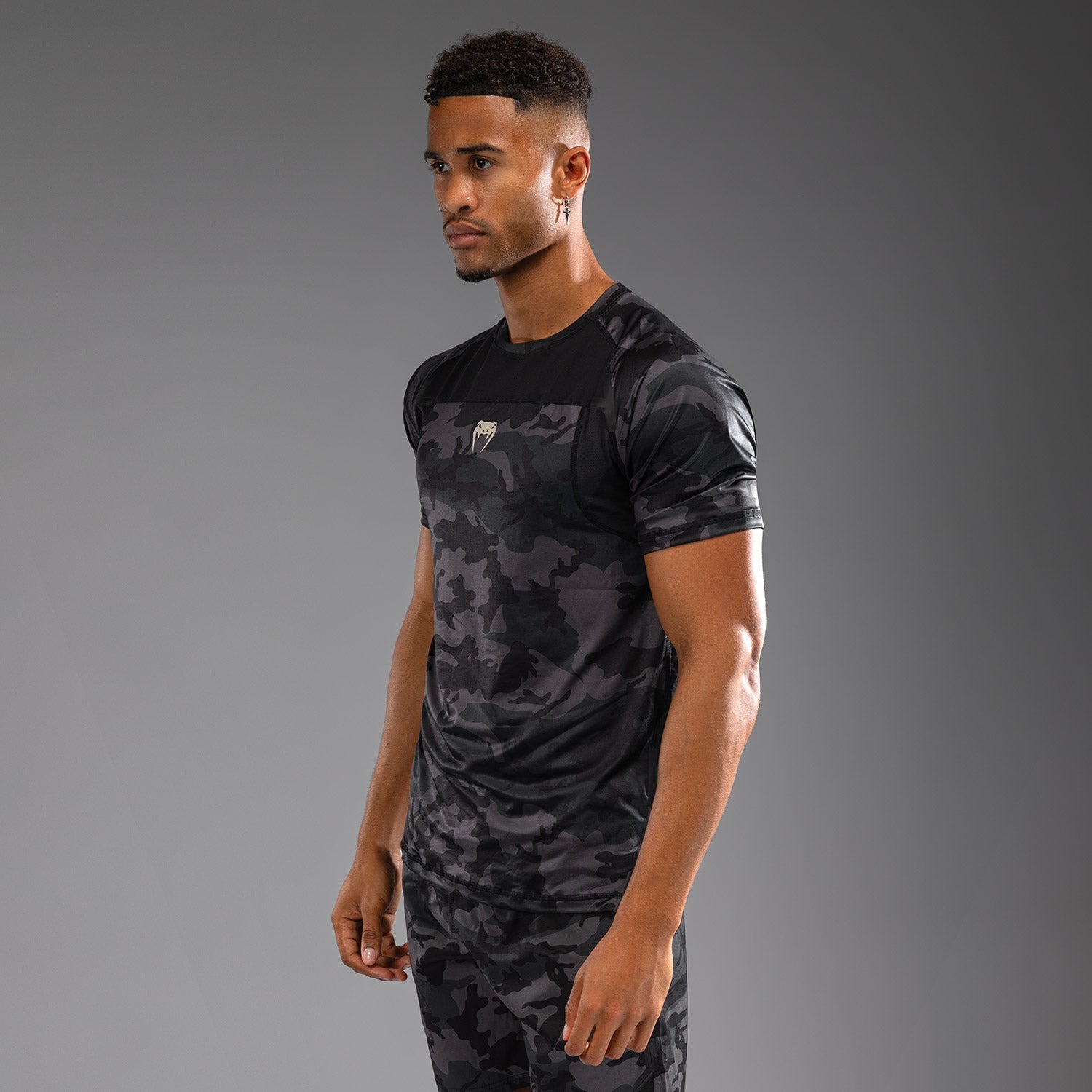 Venum G Fit Air Men's Dry Tech Performance T-Shirt - Moisture Wicking Workout Shirt - Urban Digital Camo Design - Gym, Running & Training Apparel