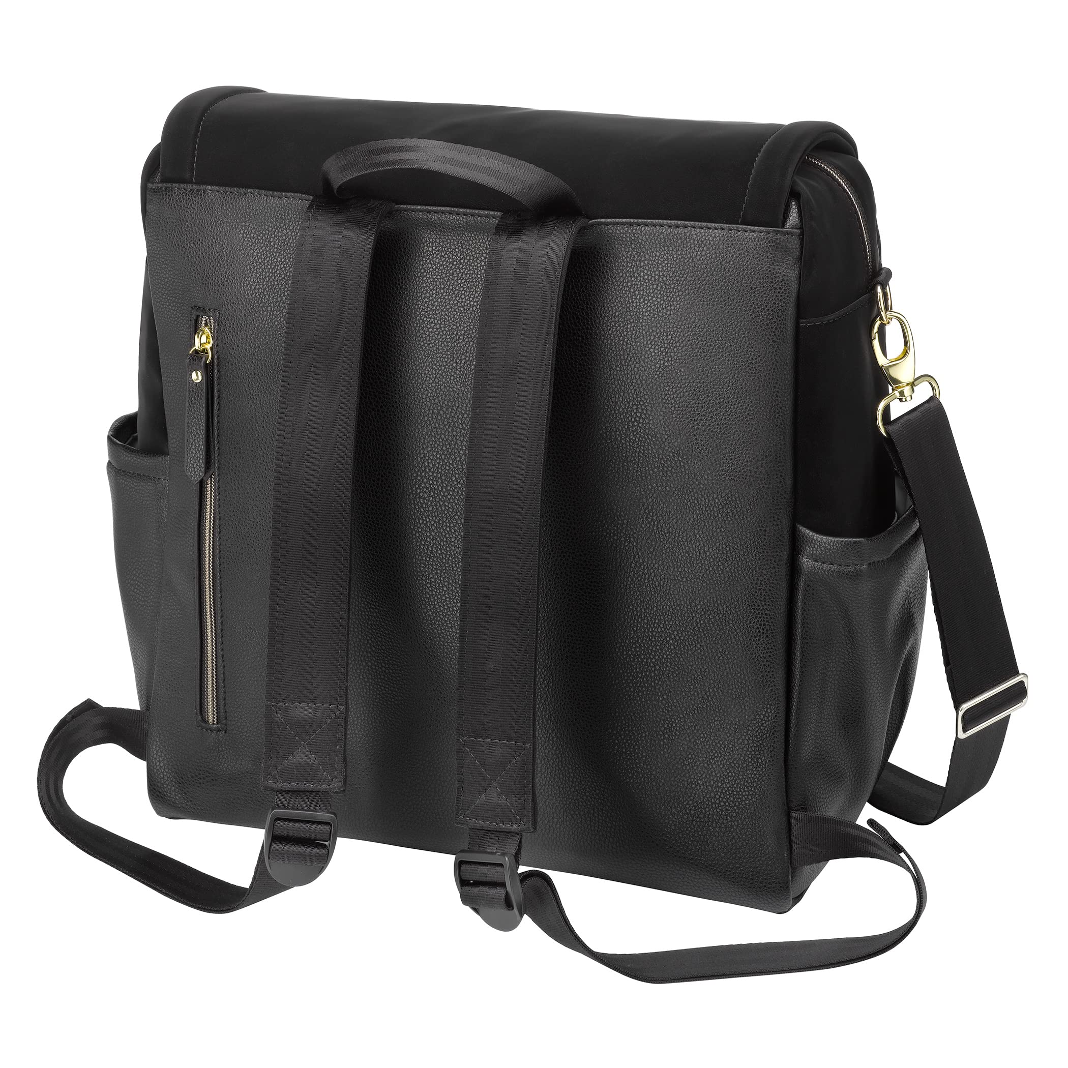 Petunia Pickle Bottom Boxy Backpack Diaper Bag - Stylish & Spacious Baby Backpack for On-The-Go Moms - Twilight Black - Perfect for Travel, Daycare & Everyday Use