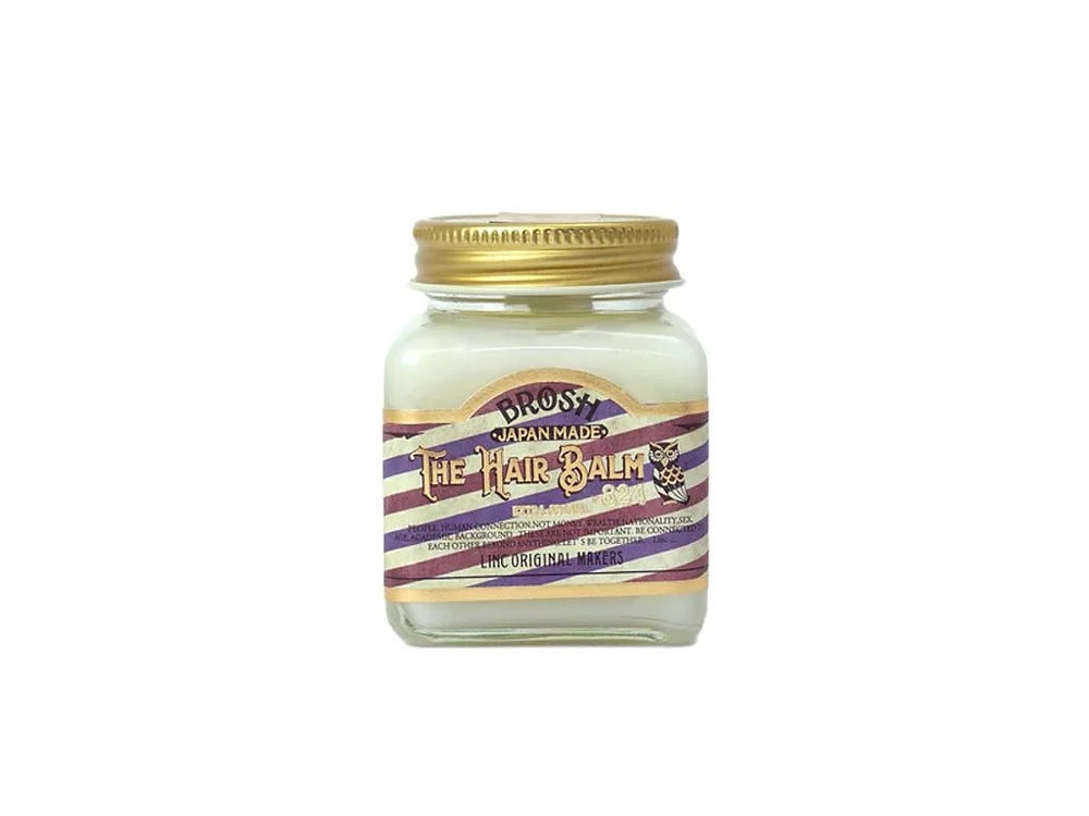 BROSH Hair Balm 824 - Hydrating & Nourishing Hair Treatment for Dry & Damaged Hair | Perfect for Daily Use, Styling & Hair Repair