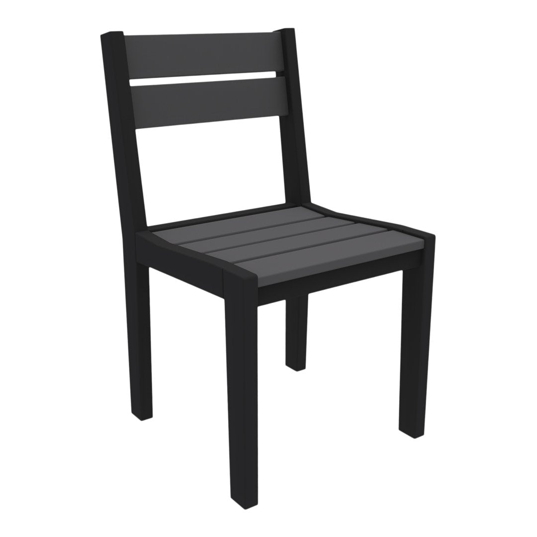 Stylish Coastline Cafe Dining Chair - Modern Wooden Bistro Chair for Kitchen, Restaurant & Patio - Perfect for Home, Cafe & Outdoor Dining