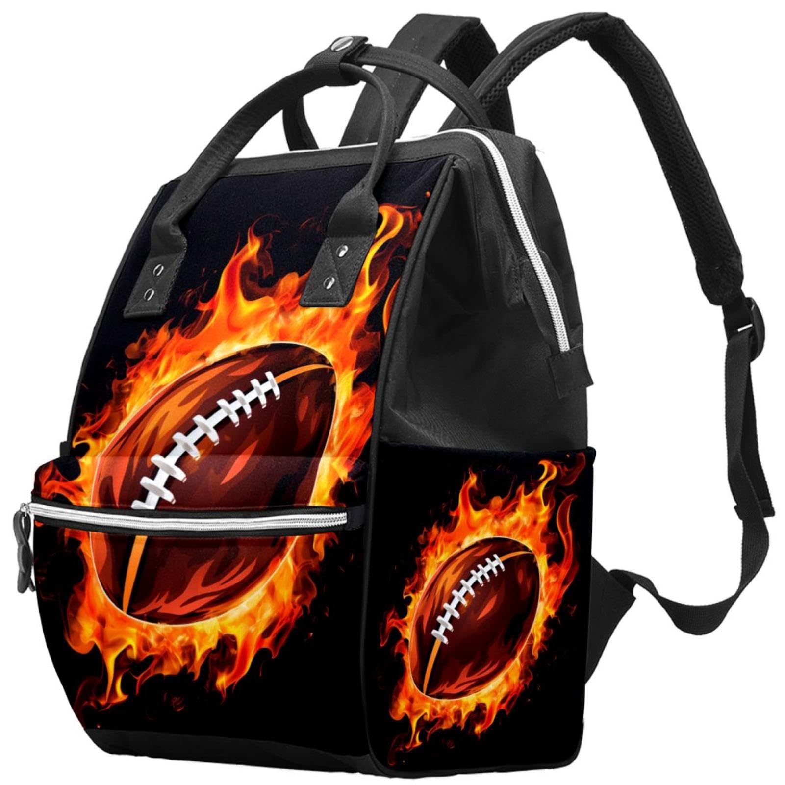 Men's & Women's Travel Backpack - Durable Waterproof Hiking Backpack for Outdoor Adventures, Commuting & American Football Fans | Perfect for Camping, Work & Sports