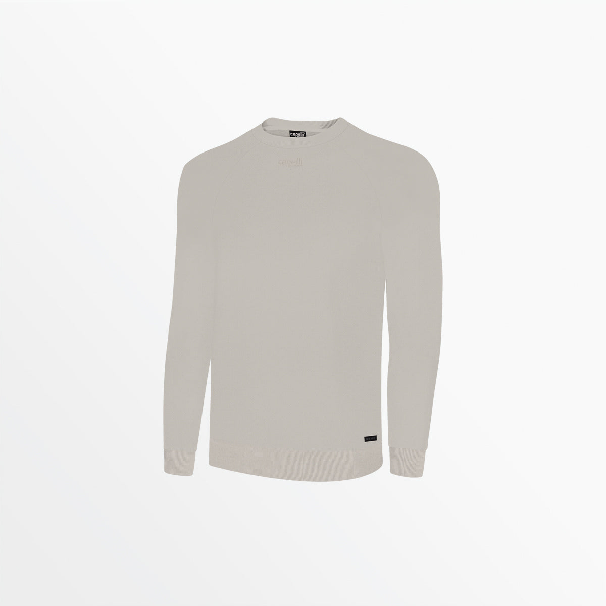 Men's Tonal Crew Neck Sweatshirt - Soft Cotton Casual Pullover for Everyday Wear | Gym, Lounge & Street Style Outfits