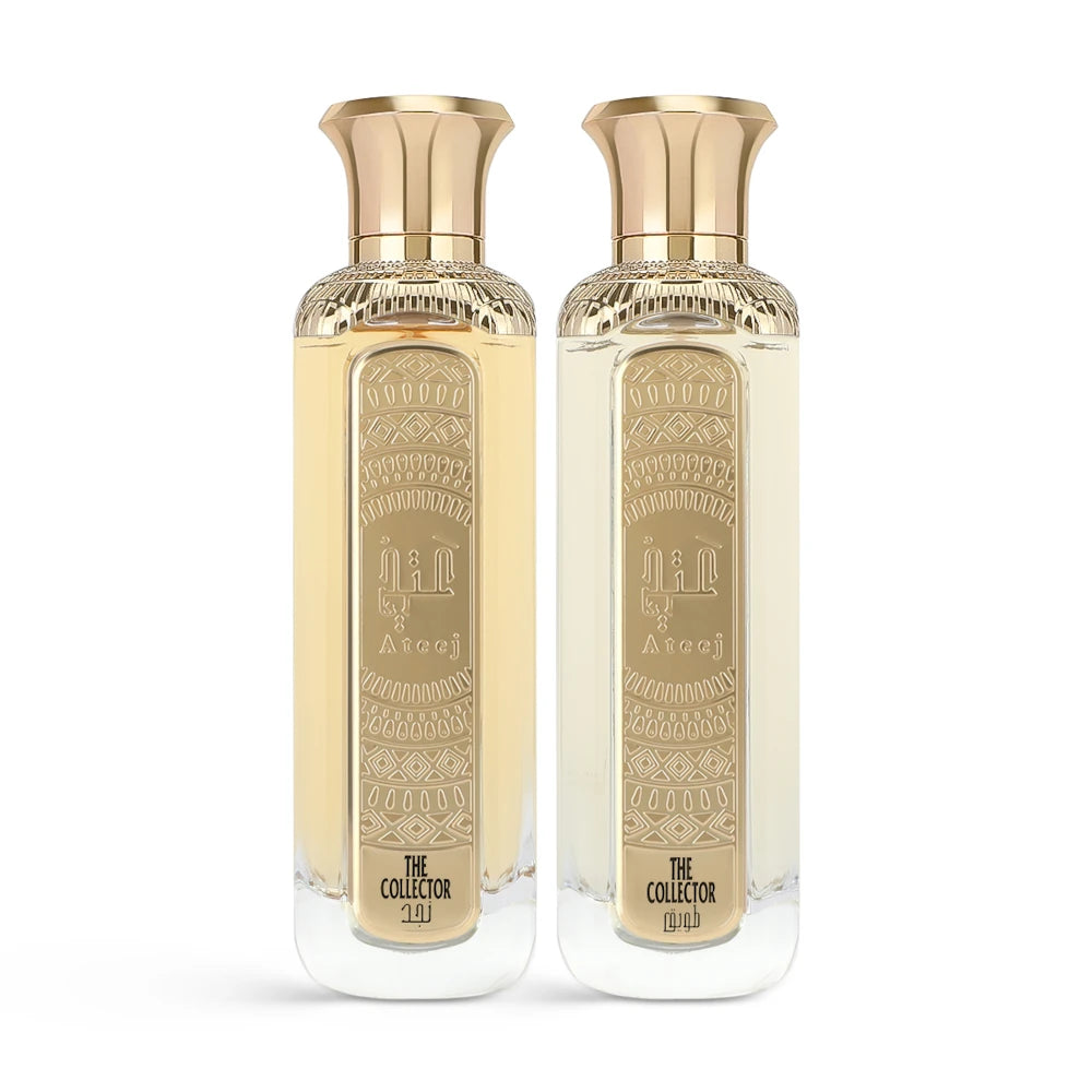 Authentic Arabian Perfume Oil Set - 2 x 200ml Bottles | Long-Lasting Fragrance for Women & Men | Perfect for Gifts, Special Occasions & Daily Wear