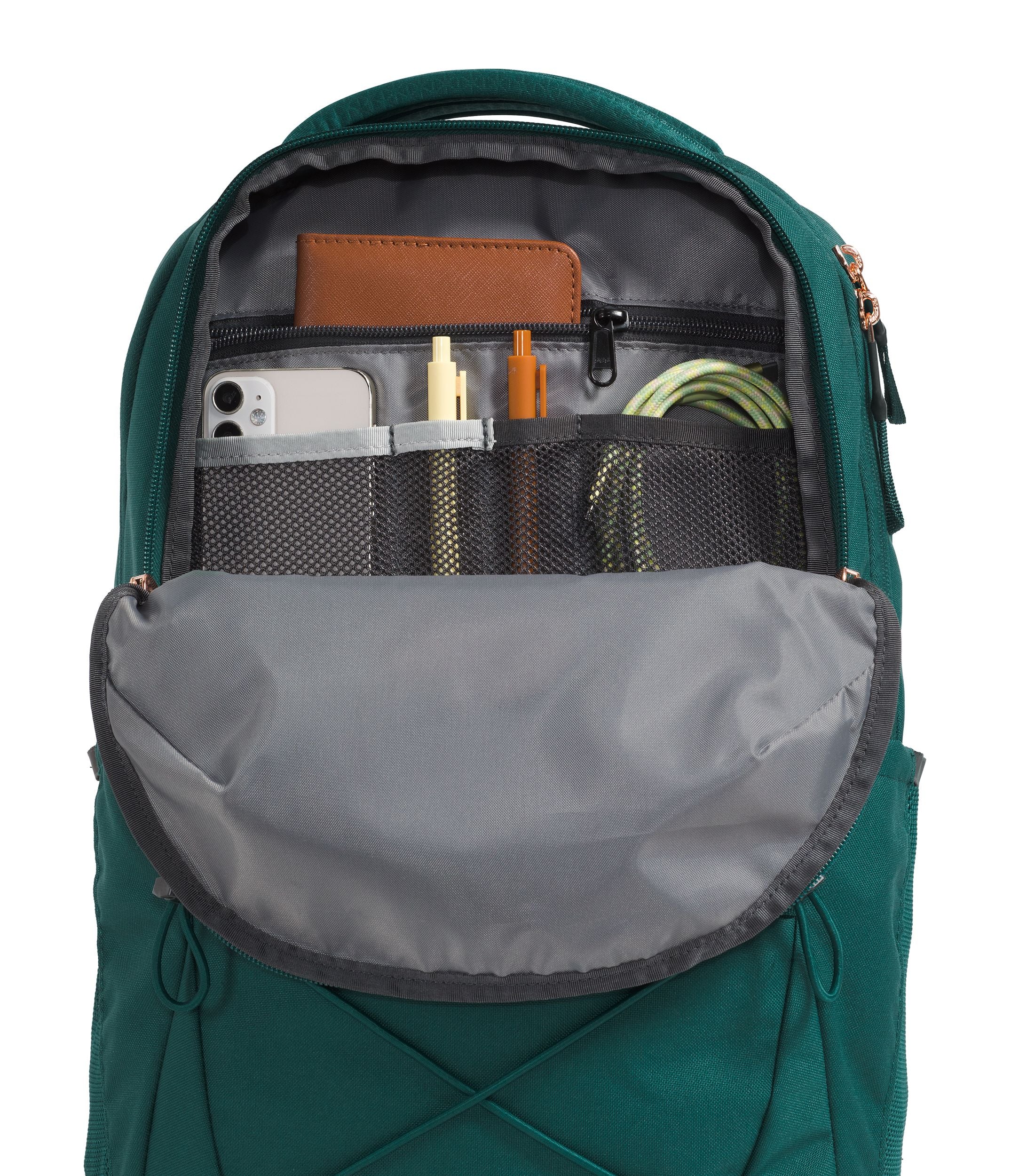 The North Face Women's Jester Luxe Backpack - Water-Resistant Laptop Daypack for Work, School & Travel - Durable Hiking Backpack with Padded Shoulder Straps