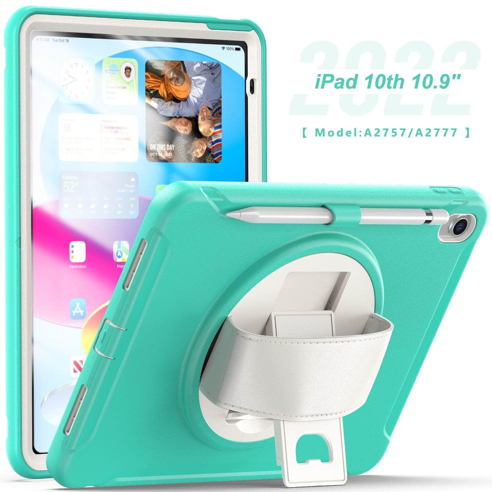 2025 iPad 11 Heavy Duty Shockproof Rugged Case - Protective Cover for Outdoor, Travel & Work | Drop Protection & Scratch Resistant