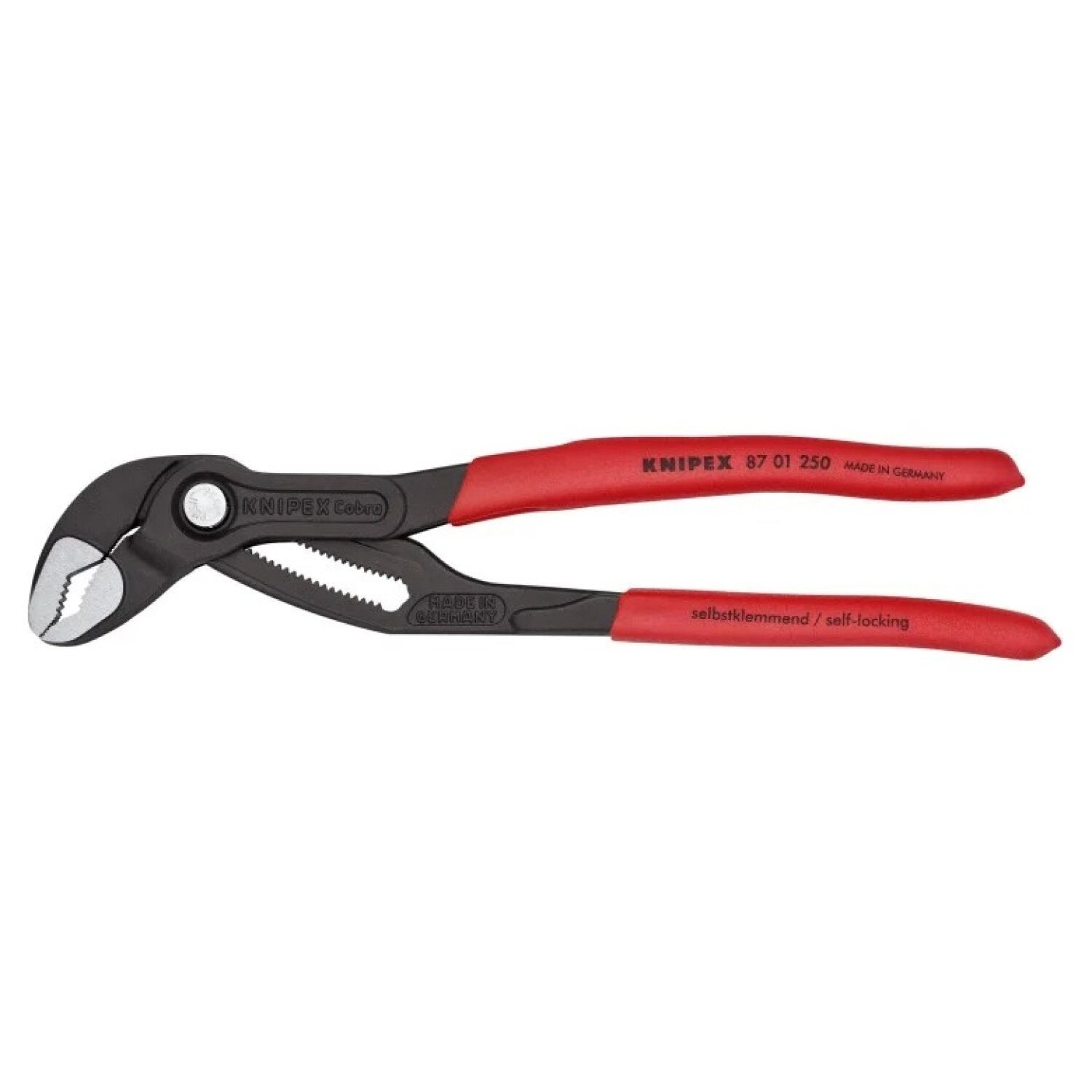 Knipex 9K 00 80 180 US 6-Piece Professional Plumbing Tool Set with Free KNIPEX Keeper Pouch - Perfect for Pipe Repair, Faucet Installation & DIY Home Maintenance